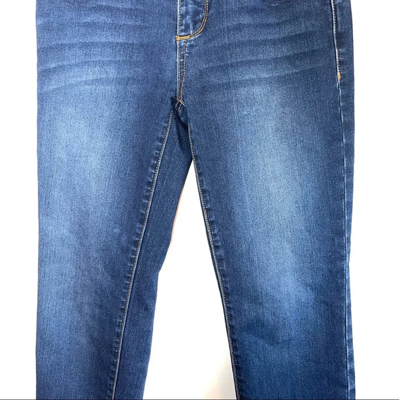 Free People Dark Wash Mid-rise Ankle Super Skinny Jeans 26 Women’s - Picture 4 of 13